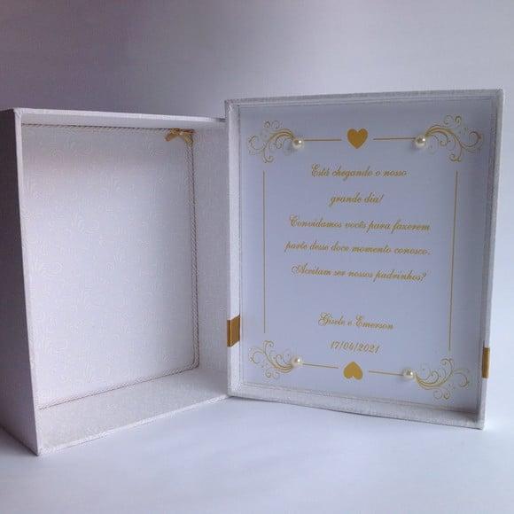 Caixa Convite Casamento