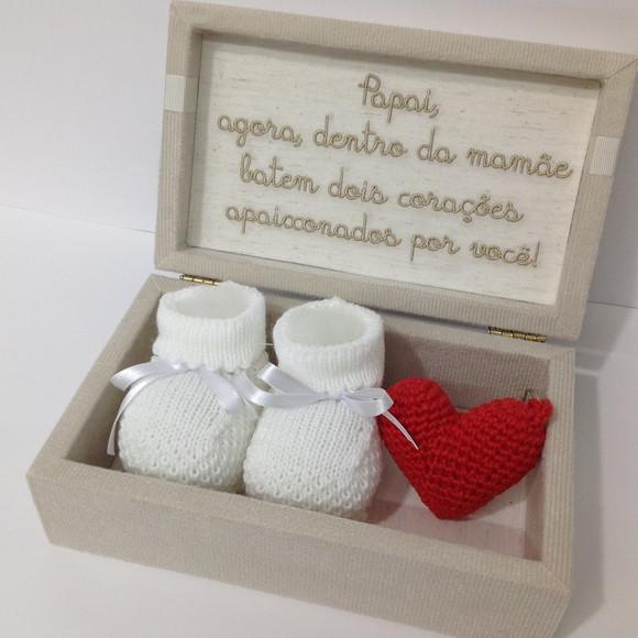 Caixa para Revelar a Gravidez para Papai (n363)