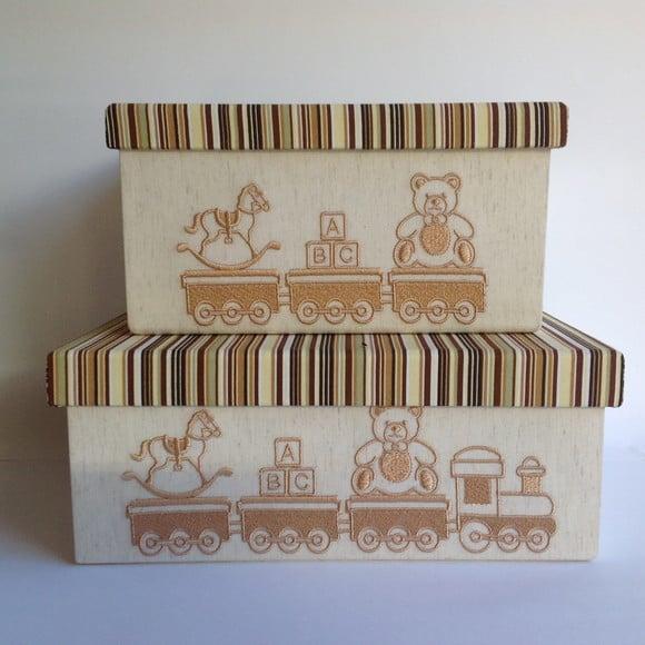 Conjunto de Caixas Decorativas