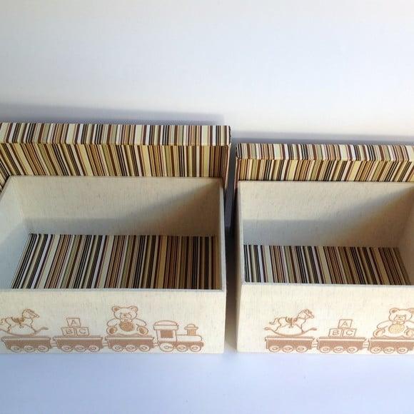 Conjunto de Caixas Decorativas