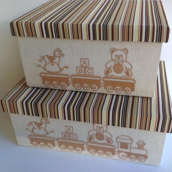 Conjunto de Caixas Decorativas