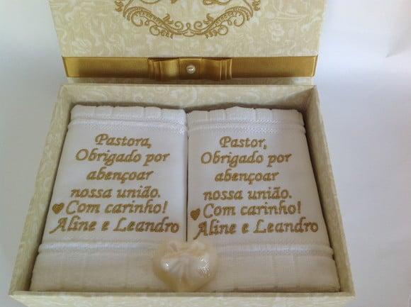 Lembrança para Pastor e Pastora ( Presente)
