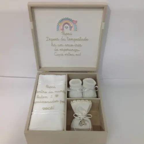 Anunciar a Gravidez Papai Arco Iris (n374)