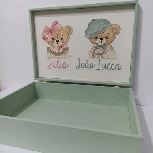 Caixa Maternidade Casal de Gêmeos