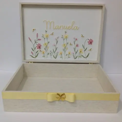 Caixa Maternidade Jardim (amarelo)