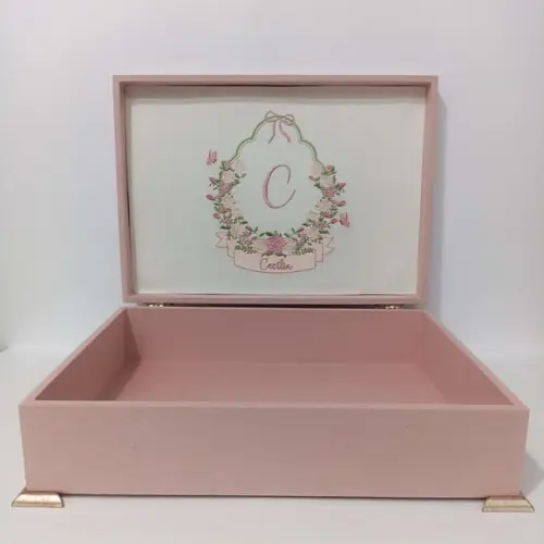 Caixa Maternidade Rosé