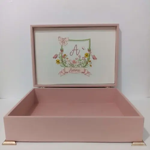 Caixa Maternidade Rosé