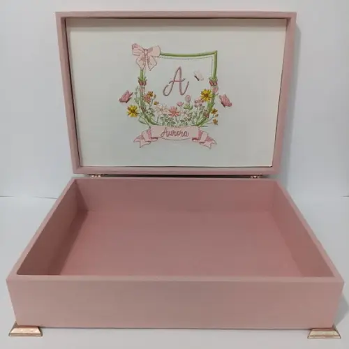 Caixa Maternidade Rosé