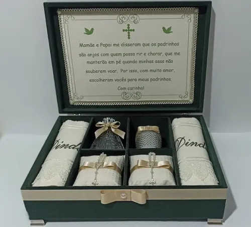 Caixa Padrinhos de Batizado