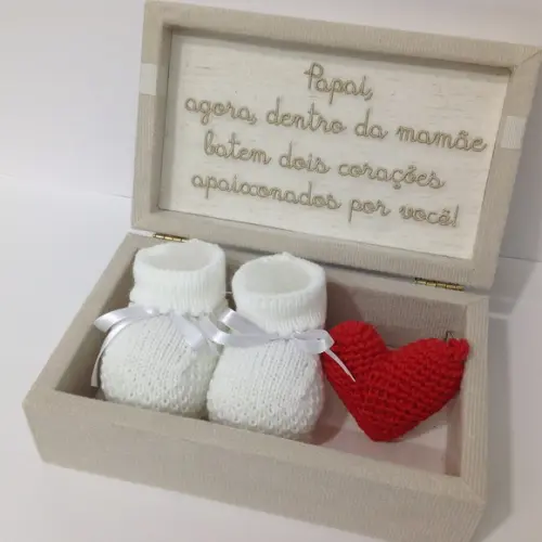 Caixa para Revelar a Gravidez para Papai (n363)