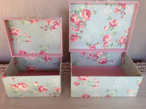 Conjunto de Caixas Decorativas