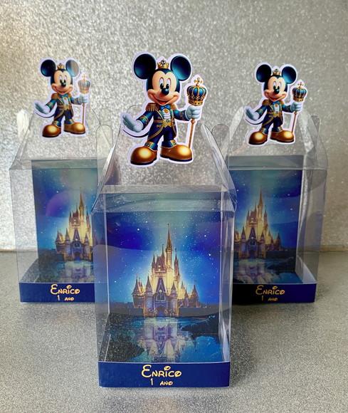 Caixinha de Acetato para Mickey Realeza