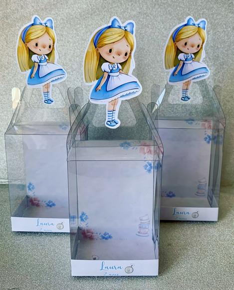 Caixinha de Acetato para Relógio Alice