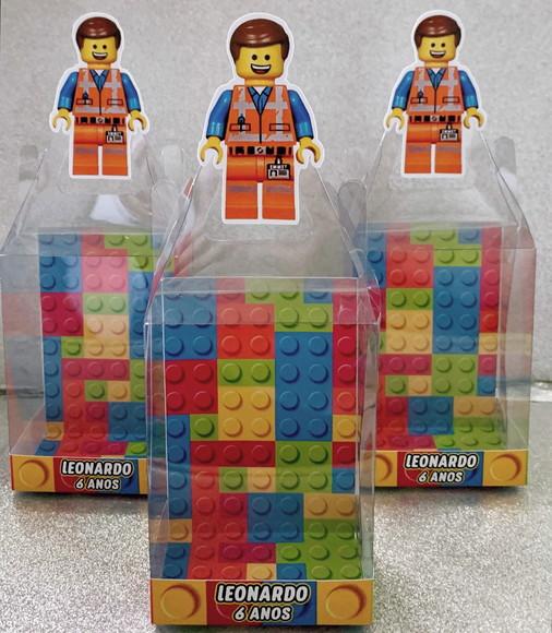 Caixinha de Acetato para Relógio Lego