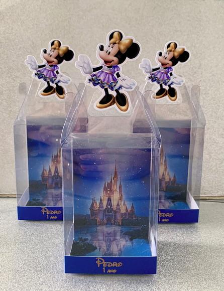 Caixinha de Acetato para Relógio Minnie