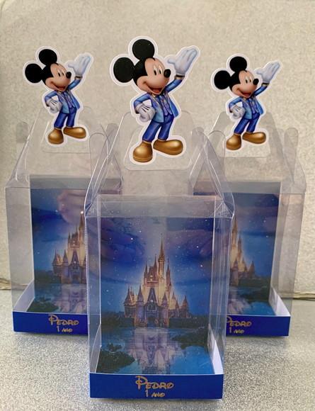 Caixinha de Acetato para Relógio Mickey 2
