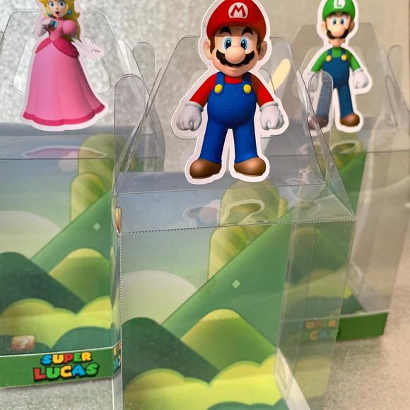 Caixinha de Acetato Personalizada para Relógio Mario