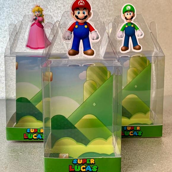 Caixinha de Acetato Personalizada para Relógio Mario