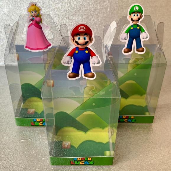 Caixinha de Acetato Personalizada para Relógio Mario