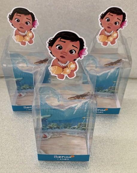 Caixinha de Acetato Personalizada para Relógio Moana