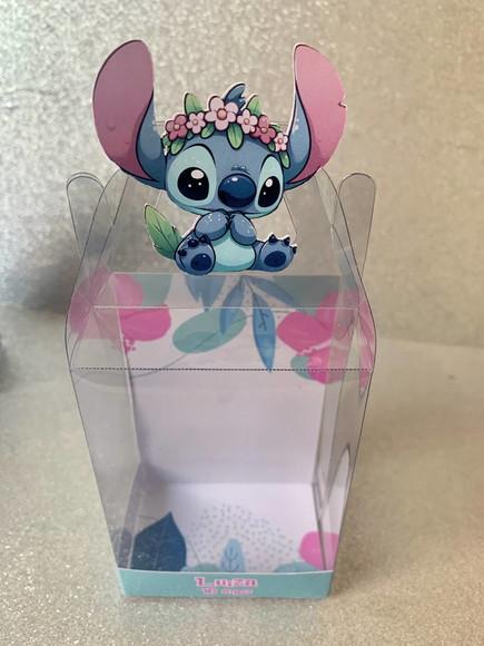Caixinha de Acetato Personalizada para Relógio Stitch