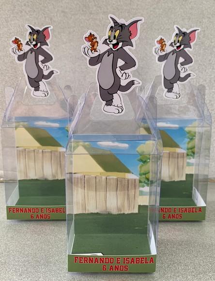 Caixinha de Acetato Tom e Jerry