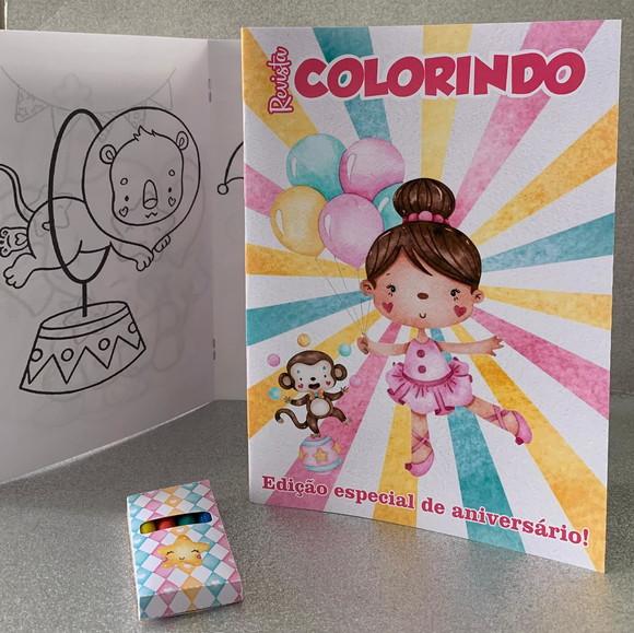 Kit Colorir Circo