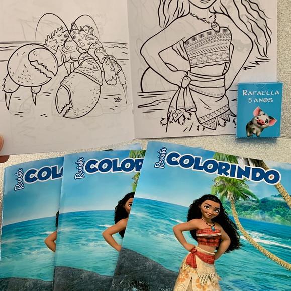 Kit Colorir Moana