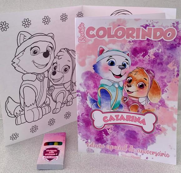 Kit Colorir Sky