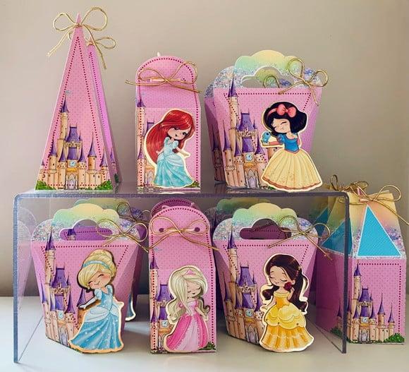 Kit Festa Princesas 20 Itens