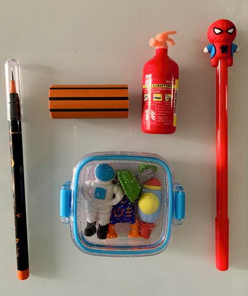 Kit Lembrancinha Papelaria Fofa Homem Aranha