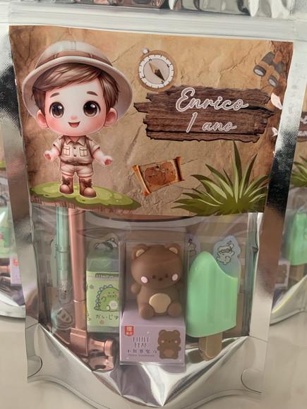 Kit Papelaria Fofa (saquinho com 6 Itens)