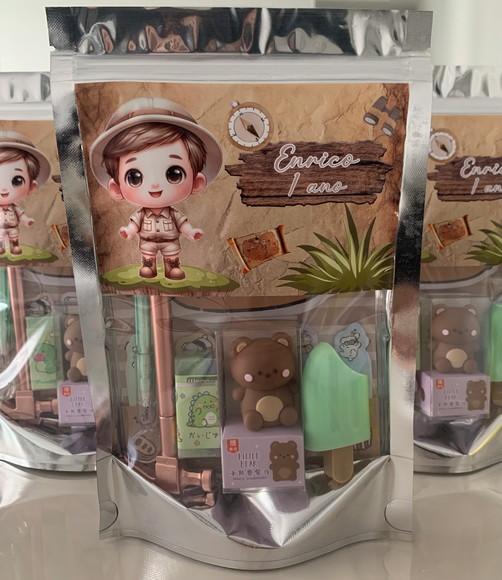 Kit Papelaria Fofa (saquinho com 6 Itens)