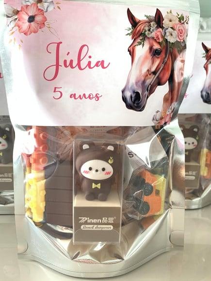Kit Papelaria Fofa (saquinho com 6 Itens)