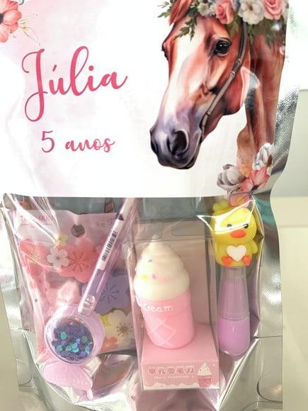 Kit Papelaria Fofa (saquinho com 6 Itens)