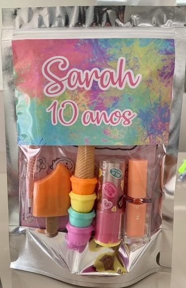 Kit Papelaria Fofa (saquinho com 6 Itens)
