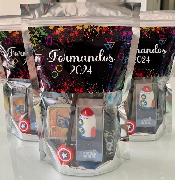 Kit Papelaria Fofa (saquinho com 6 Itens)