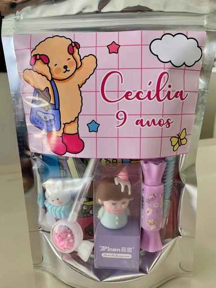 Kit Papelaria Fofa Boobie Goods (saquinho com 6 Itens)