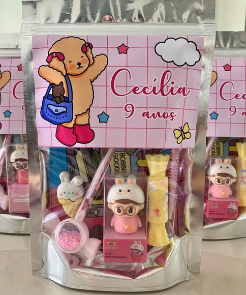 Kit Papelaria Fofa Boobie Goods (saquinho com 6 Itens)
