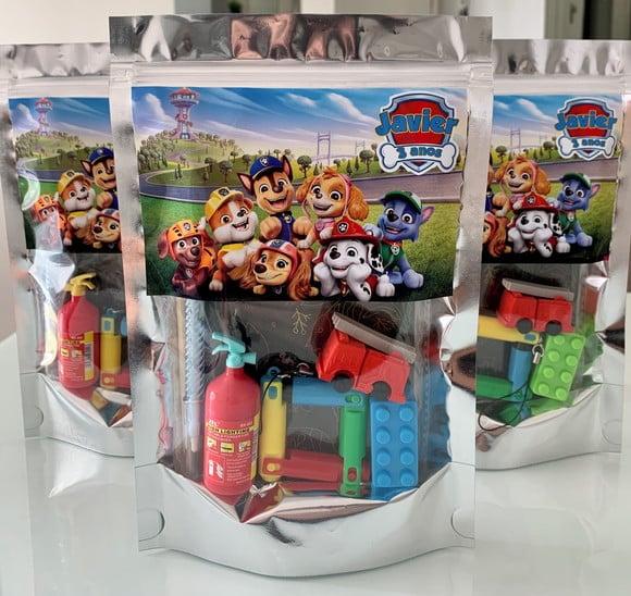 Kit Papelaria Fofa Patrulha Canina (saquinho com 6 Itens)