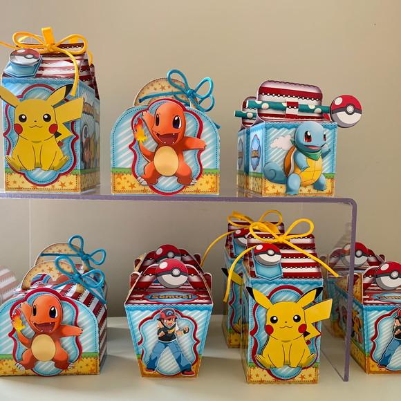 Kit Personalizados Pokémon 20 Itens