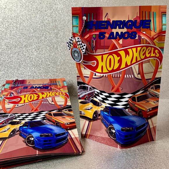 Saquinho Zip Hotwheels