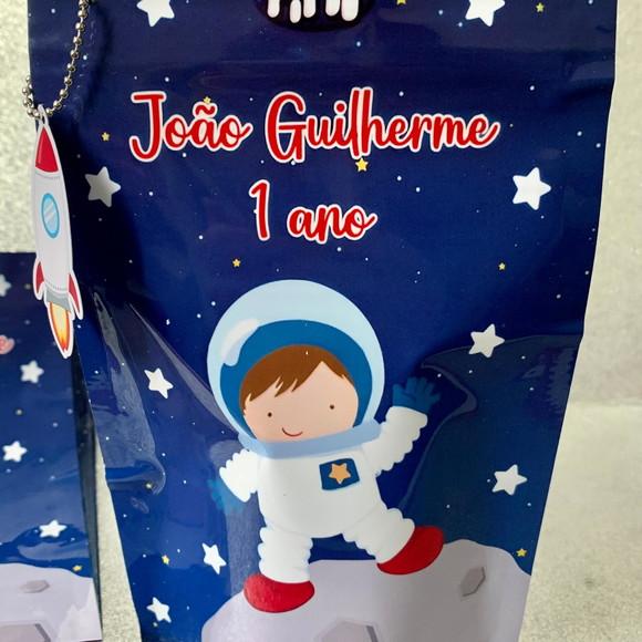 Saquinho Zip Lock Astronauta