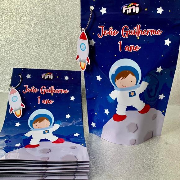 Saquinho Zip Lock Astronauta