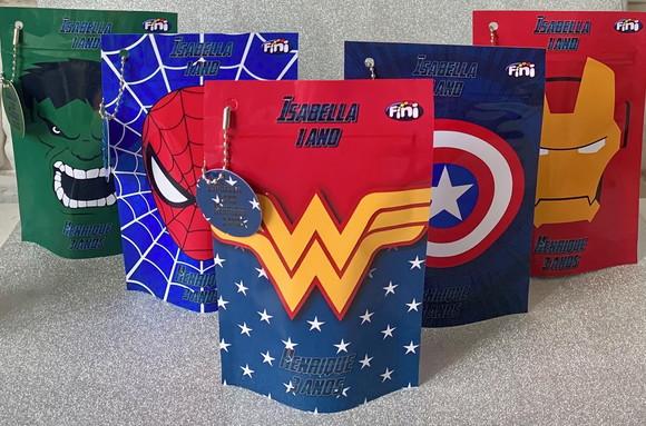Saquinho Zip Lock Avengers