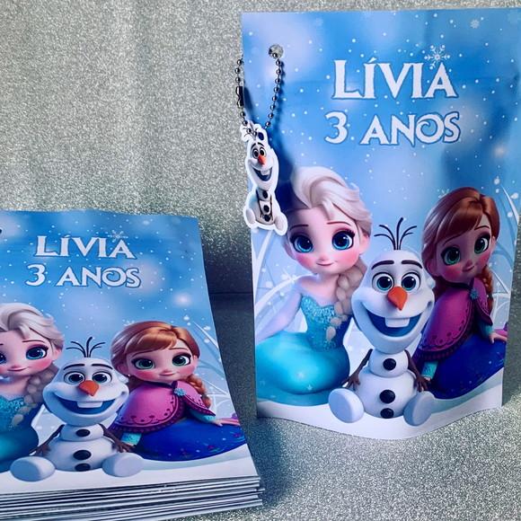Saquinho Zip Lock Bala Fini Frozen