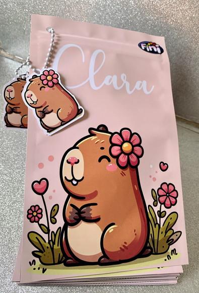 Saquinho Zip Lock Bala Fini Capivara