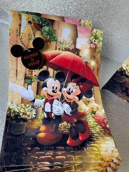 Saquinho Zip Lock Bala Fini Mickey e Minnie