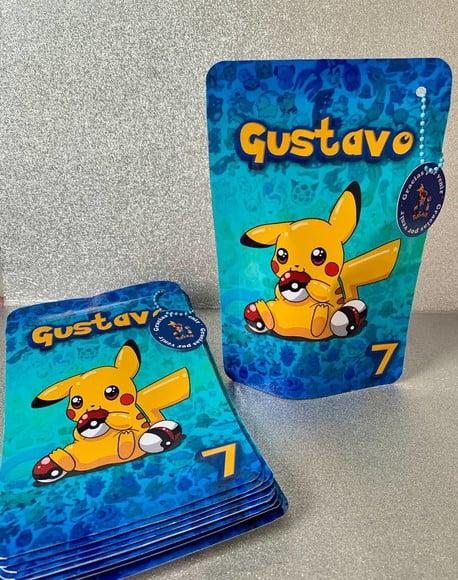 Saquinho Zip Lock Bala Fini Pokémon
