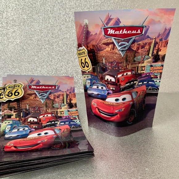 Saquinho Zip Lock Carros